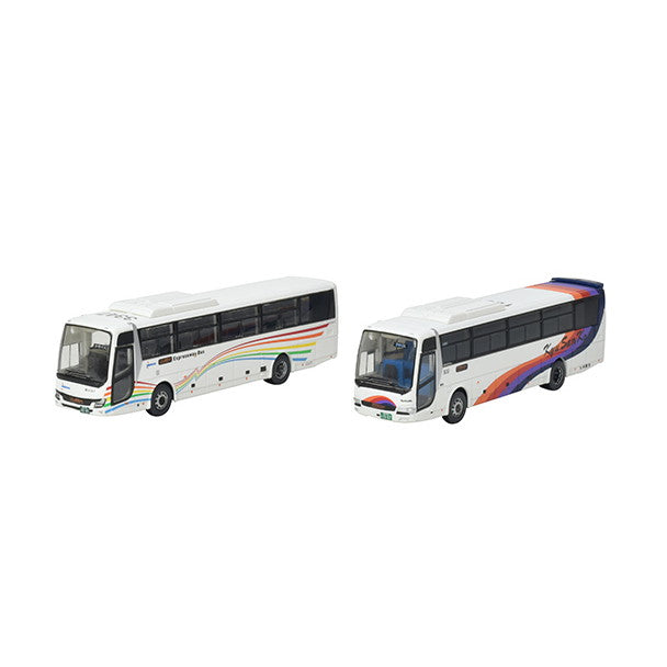 【新品】【お取り寄せ】[RWM] 326663 ザ・バスコレクション 西日本鉄道・九州産交バス「ひのくに号」60周年2台セット Nゲージ 鉄道模型 TOMYTEC(トミーテック) (20230527)