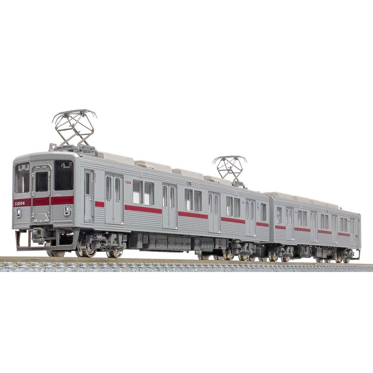 【新品即納】[RWM] 1257C 東武10000型リニューアル車 増結用先頭車2両セット(動力無し) 塗装済み組立てキット Nゲージ 鉄道模型 GREENMAX(グリーンマックス) (20230614)