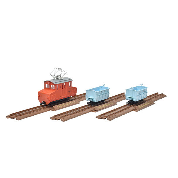 【新品】【お取り寄せ】[RWM] 327523 鉄道コレクション(鉄コレ) ナローゲージ80 赤坂鉱山 鉱石輸送列車(デキ1・ホ1) 3両セット(動力無し) HOナローゲージ 鉄道模型 TOMYTEC(トミーテック)(20230624)