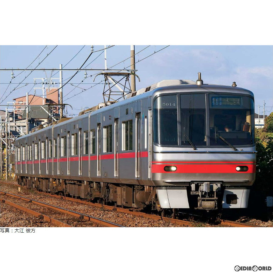 【新品即納】[RWM] 31712 名鉄5000系(ボルスタレス台車編成・標識灯点灯) 4両編成セット(動力付き) Nゲージ 鉄道模型 GREENMAX(グリーンマックス) (20230630)