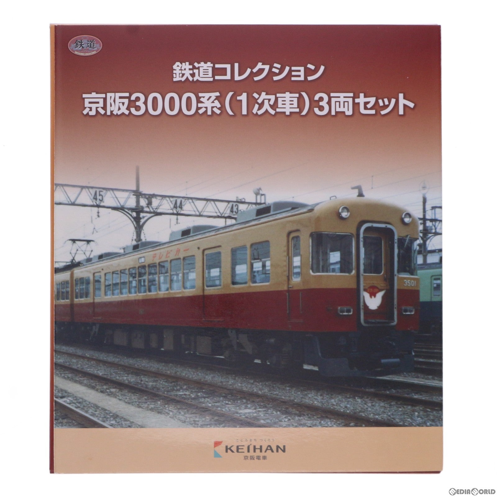 【中古即納】[RWM] 鉄道コレクション(鉄コレ) 京阪3000系 1次車 3両セット(動力無し) Nゲージ 鉄道模型 TOMYTEC(トミーテック)(20131006)
