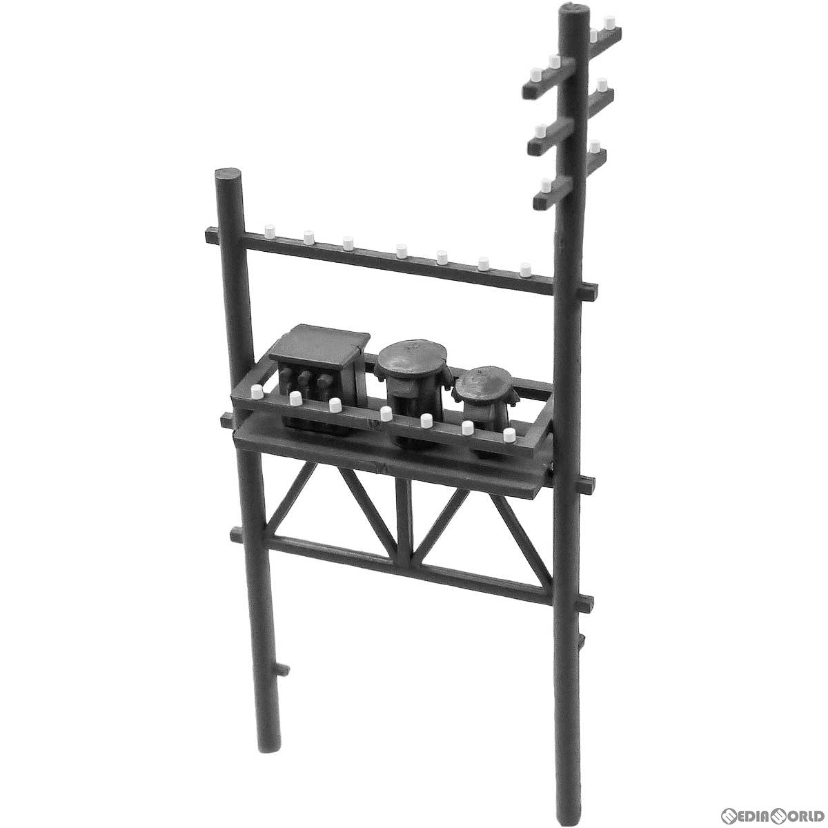 【新品即納】[RWM] 2634 着色済み 変圧柱(ダークグレー) 着色済みストラクチャーキット Nゲージ 鉄道模型 GREENMAX(グリーンマックス) (20230726)