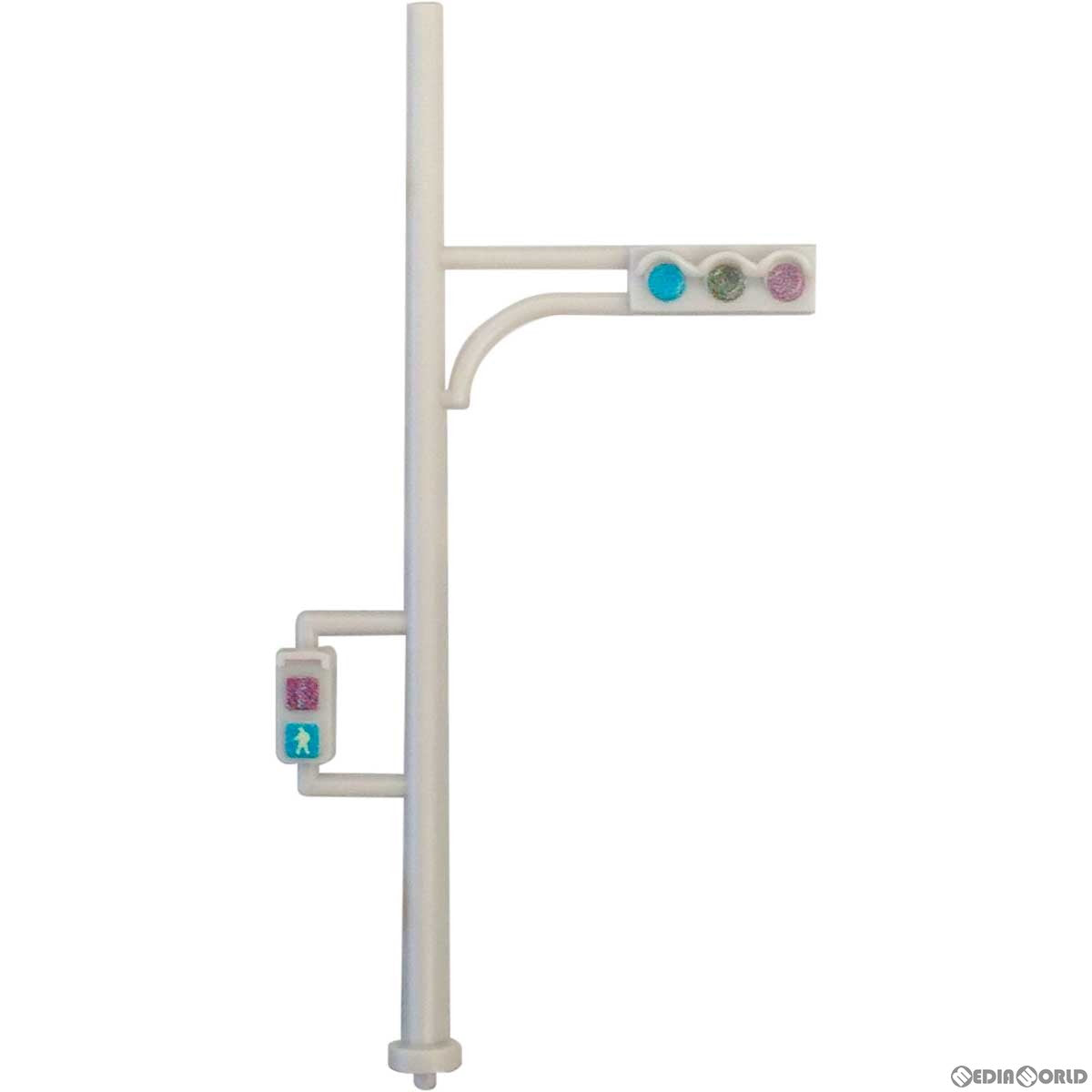 【新品即納】[RWM] (再販) 2545 着色済み 道路信号機(ライトグレー) 着色済みストラクチャーキット Nゲージ 鉄道模型 GREENMAX(グリーンマックス) (20230831)
