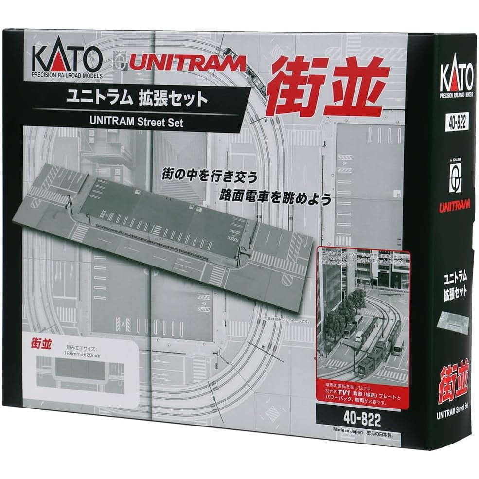 【新品】【お取り寄せ】[RWM] 40-822 UNITRAM(ユニトラム) 拡張セット 街並 Nゲージ 鉄道模型 KATO(カトー) (20230525)
