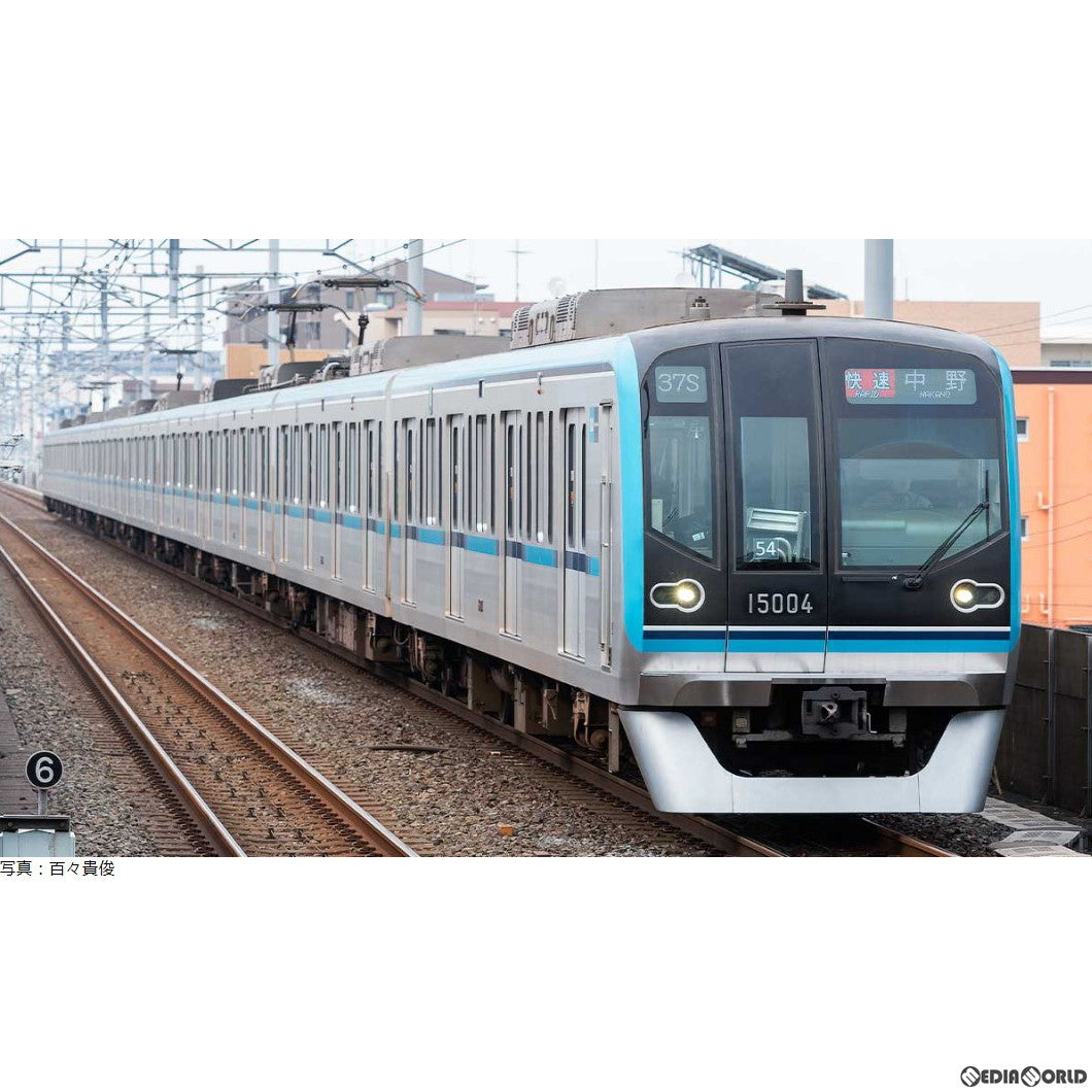 【新品即納】[RWM] 31751 東京メトロ15000系(行先表示点灯) 基本4両編成セット(動力付き) Nゲージ 鉄道模型 GREENMAX(グリーンマックス) (20230927)