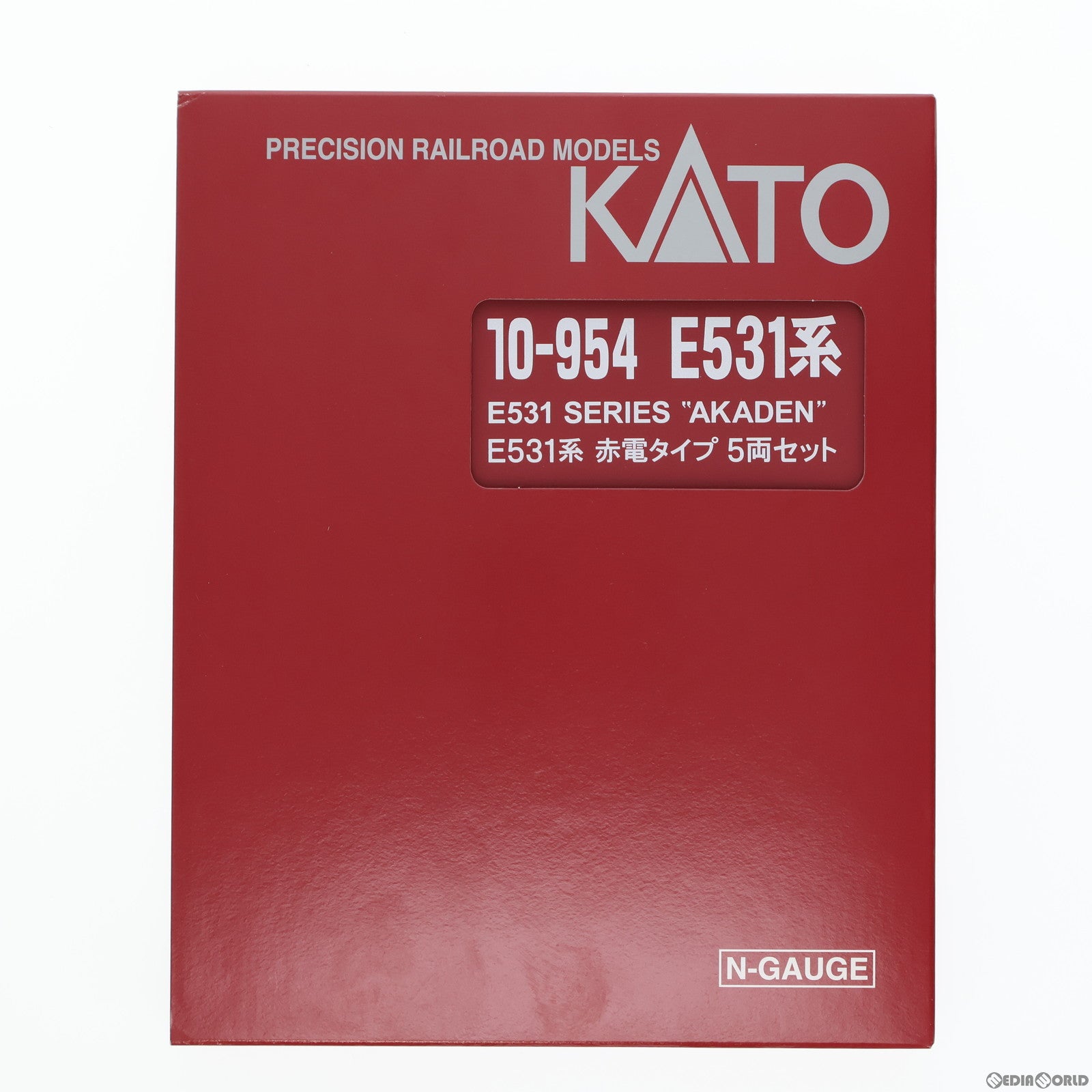 【中古即納】[RWM] 10-954 E531系 赤電タイプ 5両セット(動力付き) Nゲージ 鉄道模型 ホビーセンターカトー/KATO(カトー)(20221130)