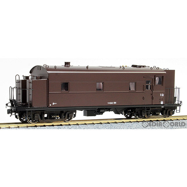 【新品即納】[RWM] 6014389 特別企画品 国鉄 マヌ34 暖房車 後期増炭タイプII リニューアル品 ぶどう2号 塗装済完成品(動力無し) HOゲージ 鉄道模型 ワールド工芸(20230930)
