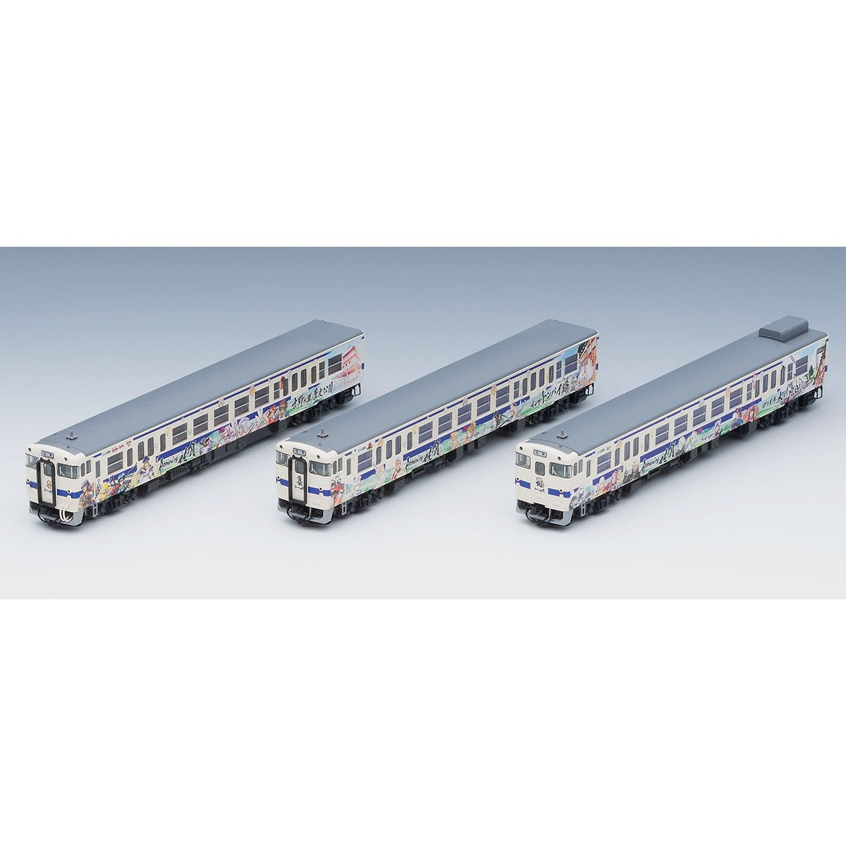 【新品即納】[RWM] 98537 JR キハ47-8000形(ロマンシング佐賀ラッピング)セットA(3両)(動力付き) Nゲージ 鉄道模型 TOMIX(トミックス)(20231228)