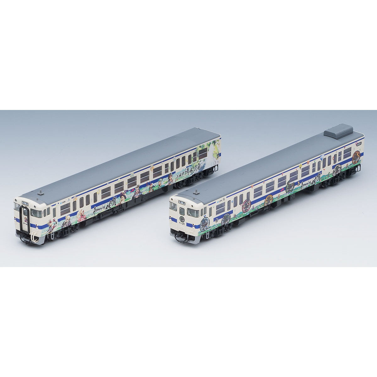 新品即納】[RWM]98538 JR キハ47-8000形(ロマンシング佐賀ラッピング)セットB(2両)(動力付き) Nゲージ 鉄道模型 TOMIX( トミックス)