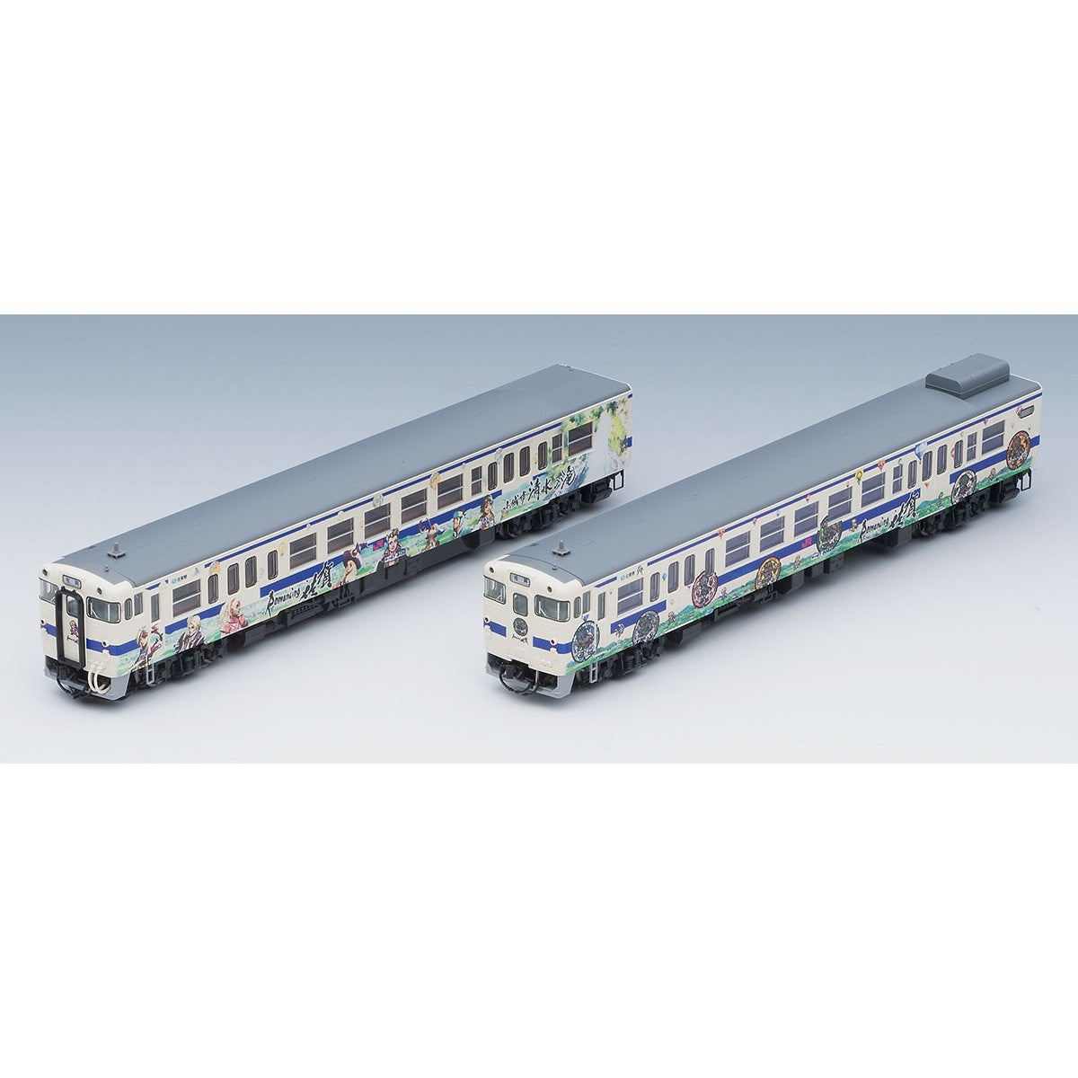 【新品】【お取り寄せ】[RWM] 98538 JR キハ47-8000形(ロマンシング佐賀ラッピング)セットB(2両)(動力付き) Nゲージ 鉄道模型 TOMIX(トミックス)(20231228)