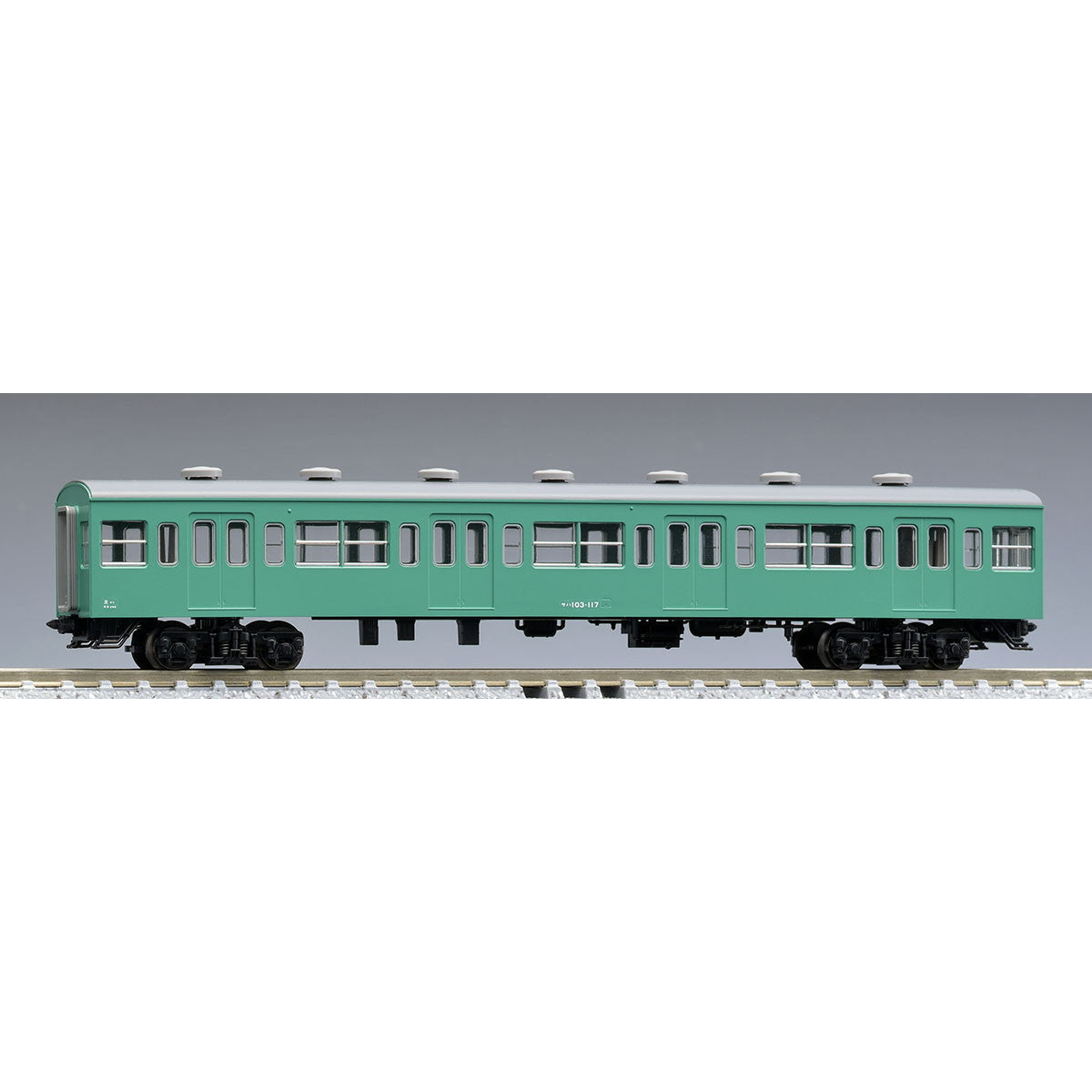 【新品】【お取り寄せ】[RWM] 9017 国鉄電車 サハ103形(初期型非冷房車・エメラルドグリーン) (動力無し) Nゲージ 鉄道模型 TOMIX(トミックス) (20231028)