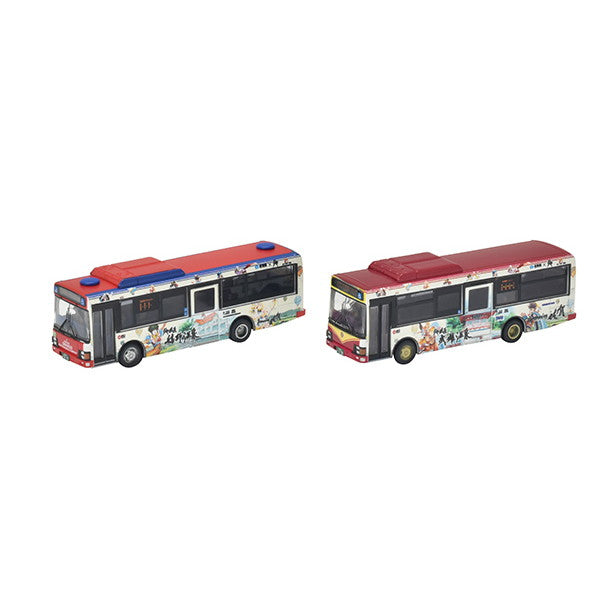 【新品即納】[RWM] 328247 ザ・バスコレクション SaGa風呂バス(JR九州バス・祐徳バス) 2台セットA Nゲージ 鉄道模型 TOMYTEC(トミーテック) (20231118)