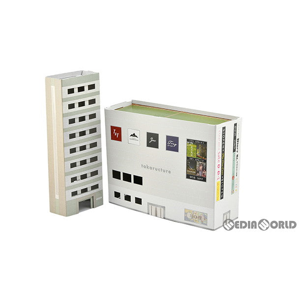 【新品】【お取り寄せ】[RWM] 325819 ペーパーストラクチャー C02 ワンルームマンション・ファッションビル Nゲージ 鉄道模型 TOMYTEC(トミーテック)(20230624)