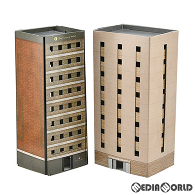 【新品】【お取り寄せ】[RWM] 325826 ペーパーストラクチャー C03 ビジネスホテル・マンション Nゲージ 鉄道模型 TOMYTEC(トミーテック) (20230624)