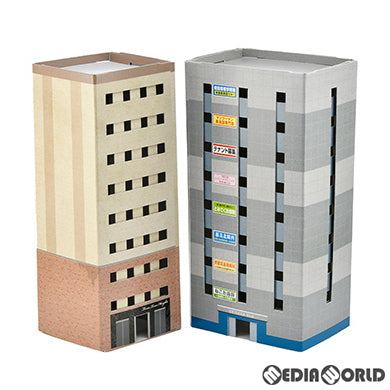 【新品】【お取り寄せ】[RWM] 325833 ペーパーストラクチャー C04 ハイツ・テナントビル Nゲージ 鉄道模型 TOMYTEC(トミーテック) (20230624)