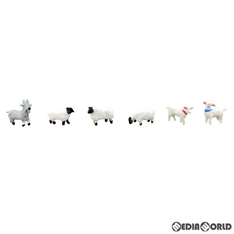 【新品】【お取り寄せ】[RWM] 328193 情景コレクション ザ・動物107 牧場の羊・ヤギ Nゲージ 鉄道模型 TOMYTEC(トミーテック)(20230923)