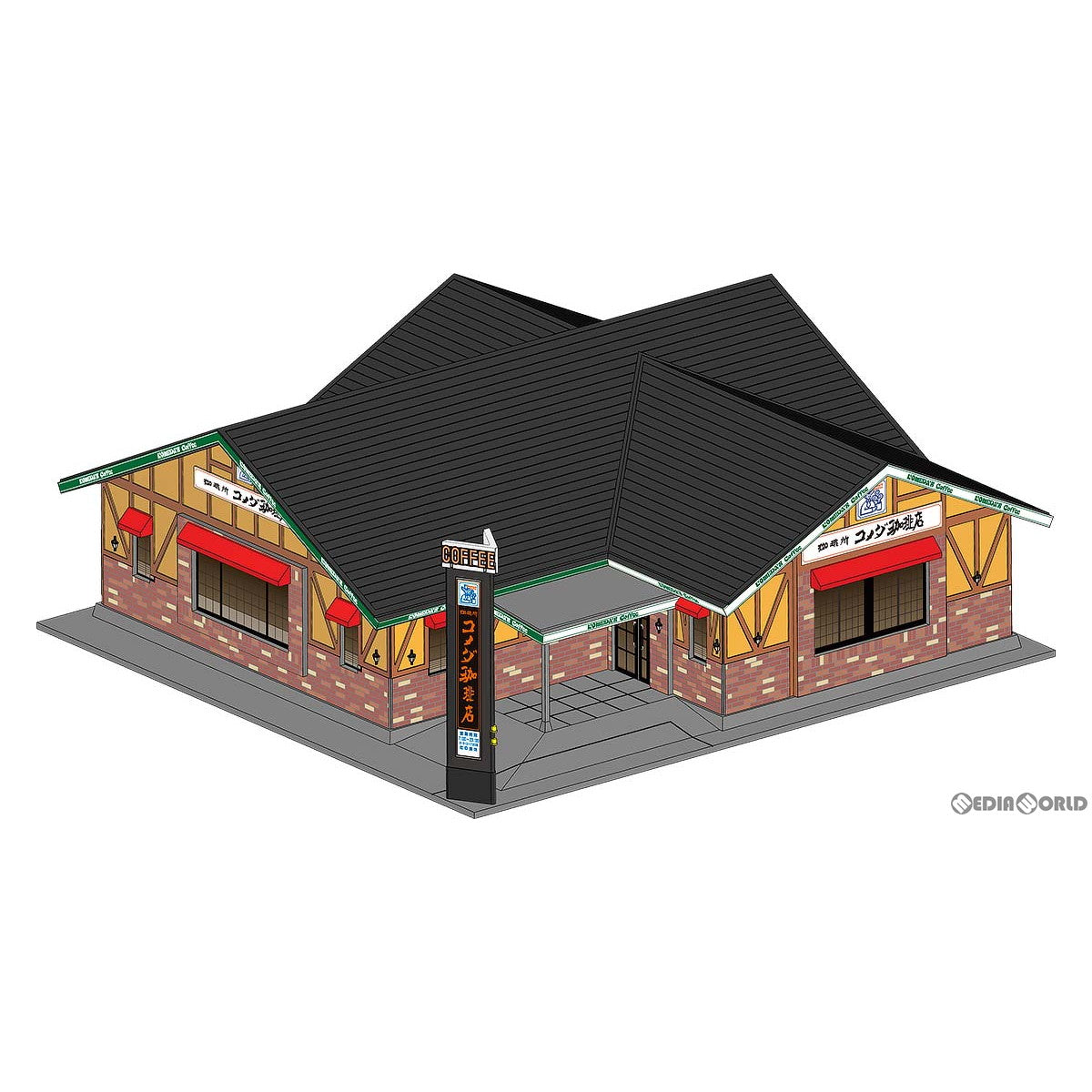 【新品】【お取り寄せ】[RWM] 2713 珈琲所 コメダ珈琲店 Nゲージ 鉄道模型 GREENMAX(グリーンマックス)(20231026)