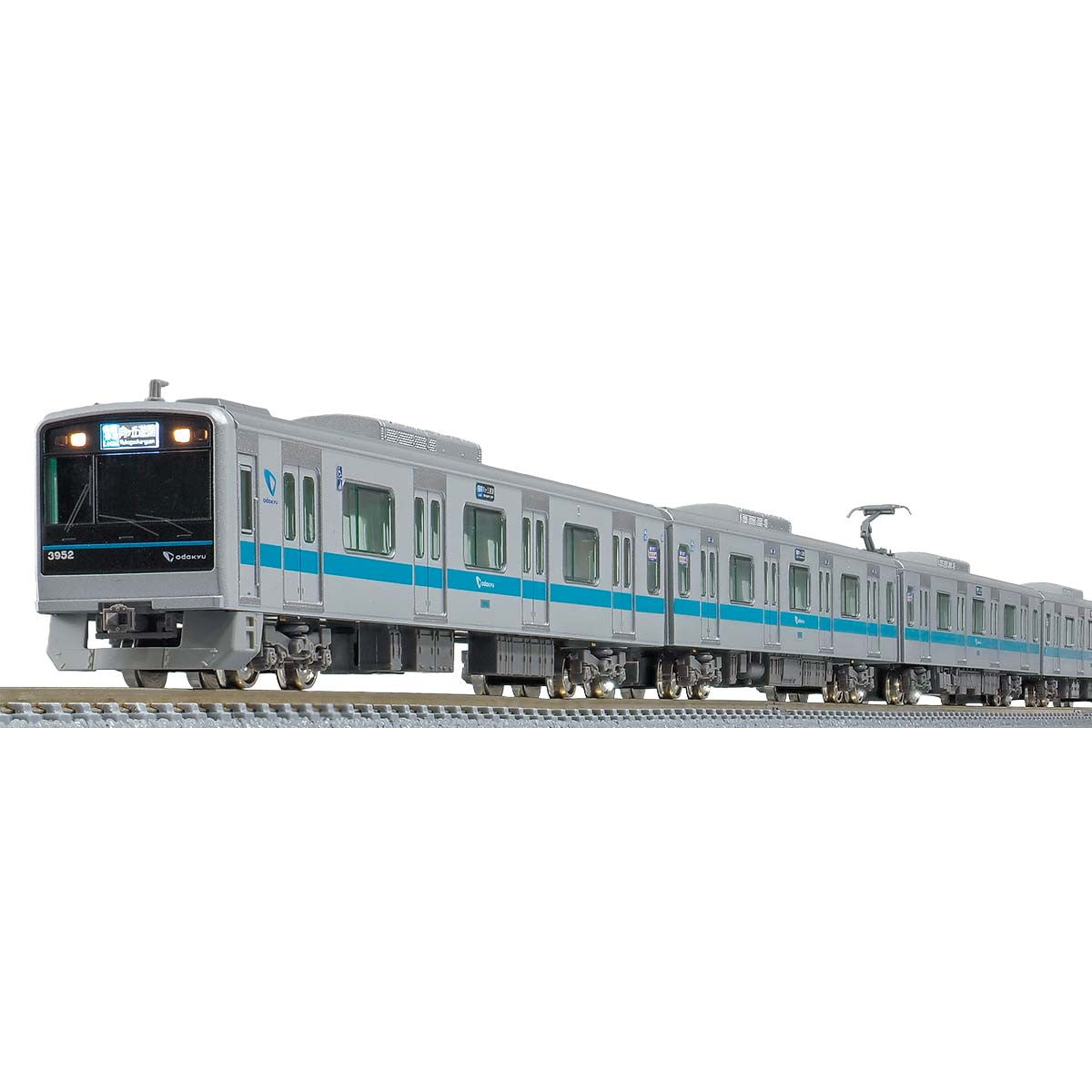【新品即納】[RWM] 31761 小田急3000形(3652編成・ロイヤルブルー帯) 8両編成セット(動力付き) Nゲージ 鉄道模型 GREENMAX(グリーンマックス) (20231021)