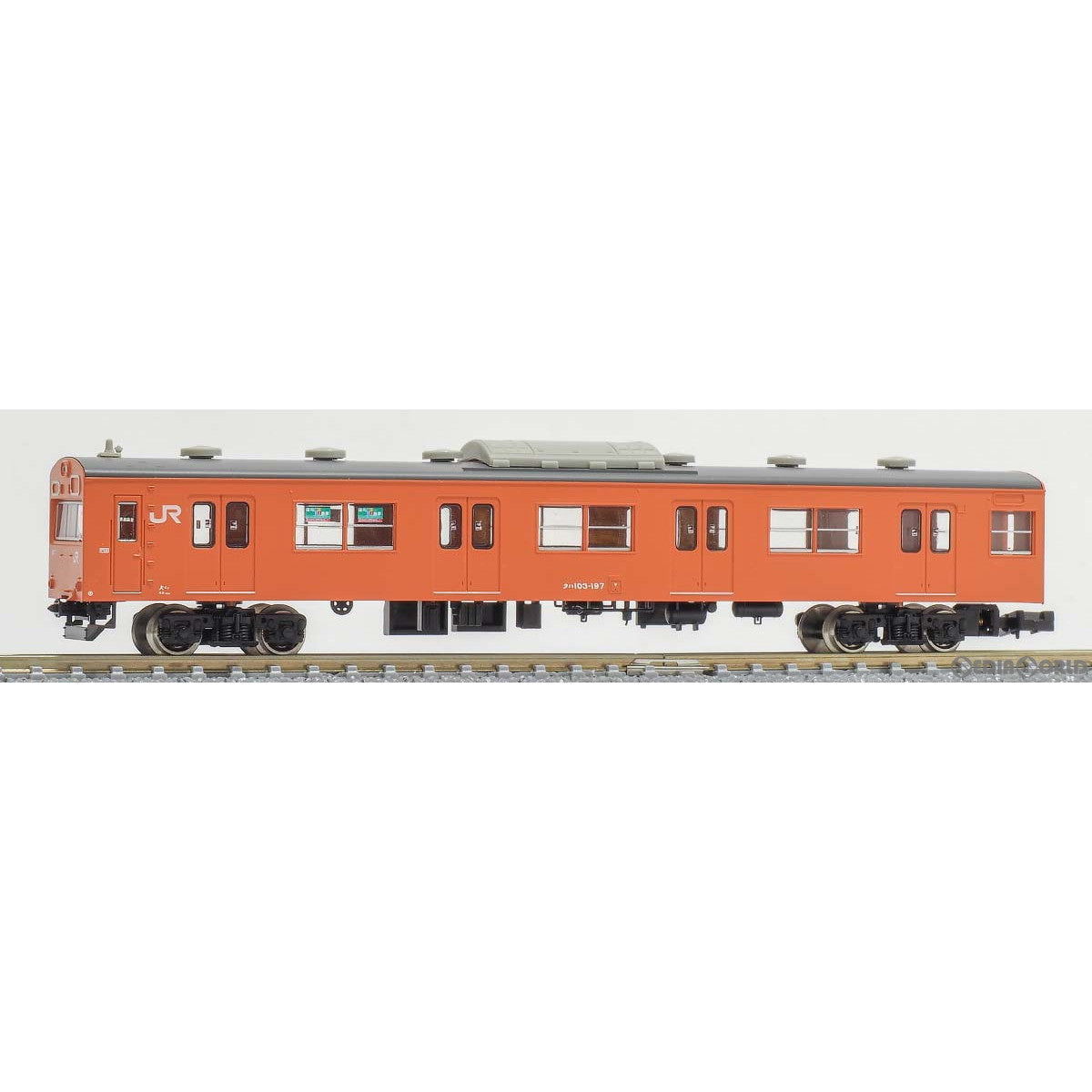 【新品即納】[RWM] 1264C JR103系関西形 クハ103(低運・ユニット窓・オレンジ) 1両キット(動力無し) 塗装済み組立てキット Nゲージ 鉄道模型 GREENMAX(グリーンマックス) (20231014)