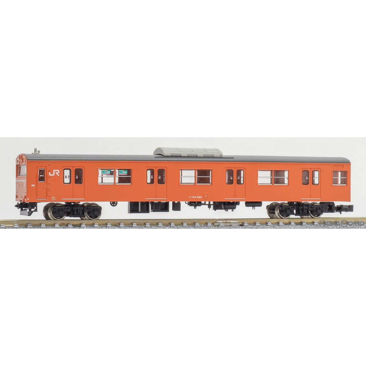 【新品即納】[RWM] 1265C JR103系関西形 クハ103(高運・ユニット窓・オレンジ) 1両キット(動力無し) 塗装済み組立てキット Nゲージ 鉄道模型 GREENMAX(グリーンマックス) (20231014)