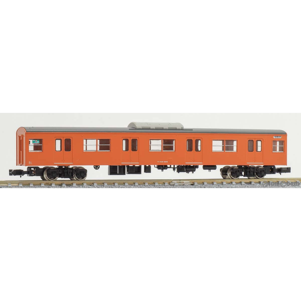【新品即納】[RWM] 1264W JR103系関西形 サハ103(ユニット窓・オレンジ) 1両キット(動力無し) 塗装済み組立てキット Nゲージ 鉄道模型 GREENMAX(グリーンマックス) (20231014)