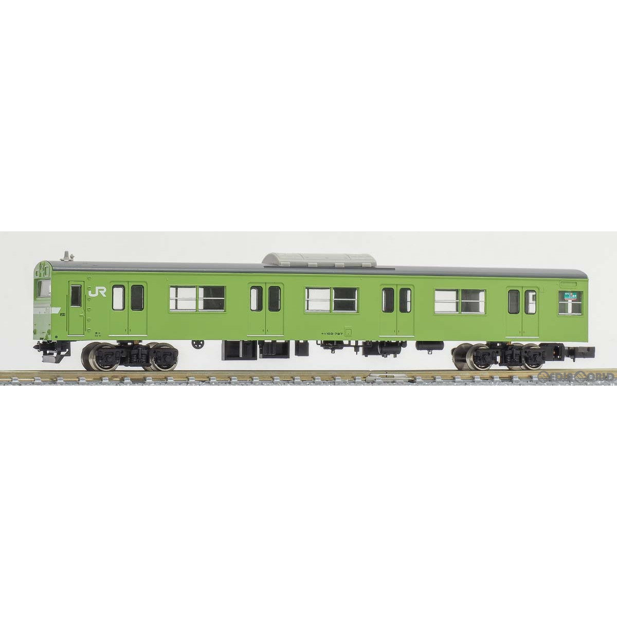 【新品即納】[RWM] 1267C JR103系関西形 クハ103(高運・ユニット窓・ウグイス) 1両キット(動力無し) 塗装済み組立てキット Nゲージ 鉄道模型 GREENMAX(グリーンマックス) (20231014)