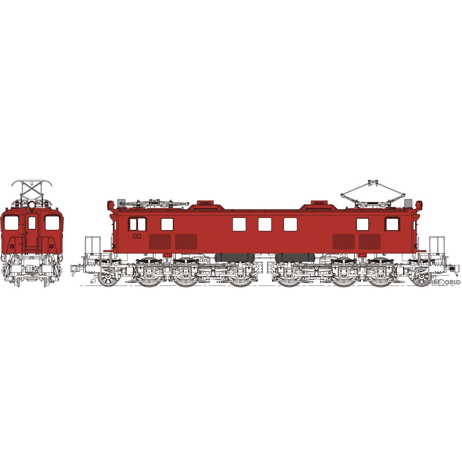 【予約安心出荷】[RWM]TW-EF13 国鉄 EF13(動力付き) HOゲージ 鉄道模型 TRAMWAY(トラムウェイ)(発売日未定)