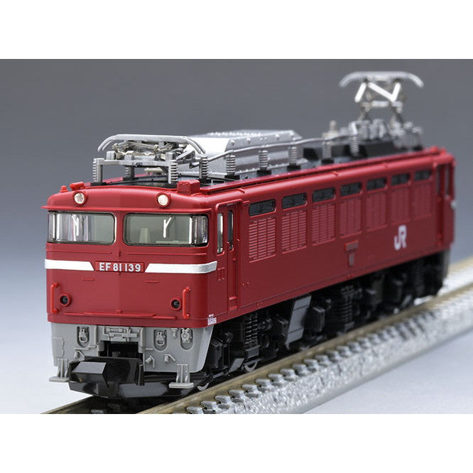 【新品】【お取り寄せ】[RWM] 7173 JR EF81形電気機関車(JR東日本仕様・双頭形連結器付) (動力付き) Nゲージ 鉄道模型 TOMIX(トミックス) (20231228)