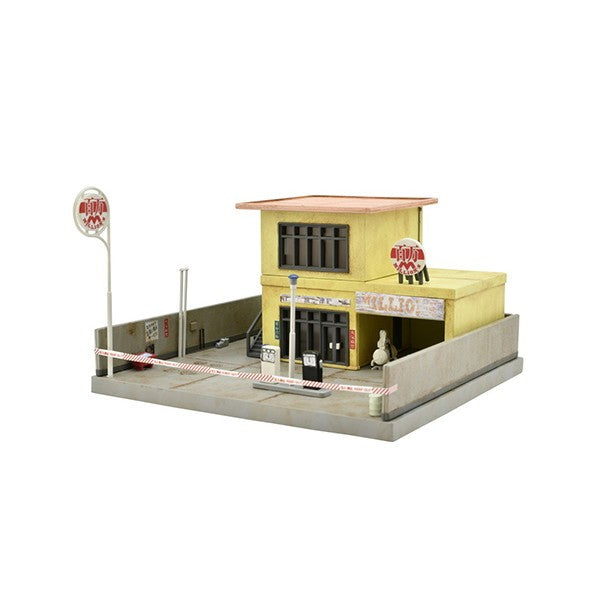 【新品】【お取り寄せ】[RWM]325925 建物コレクション(建コレ) 183 廃業した給油所A Nゲージ 鉄道模型 TOMYTEC(トミーテック)(20231209)