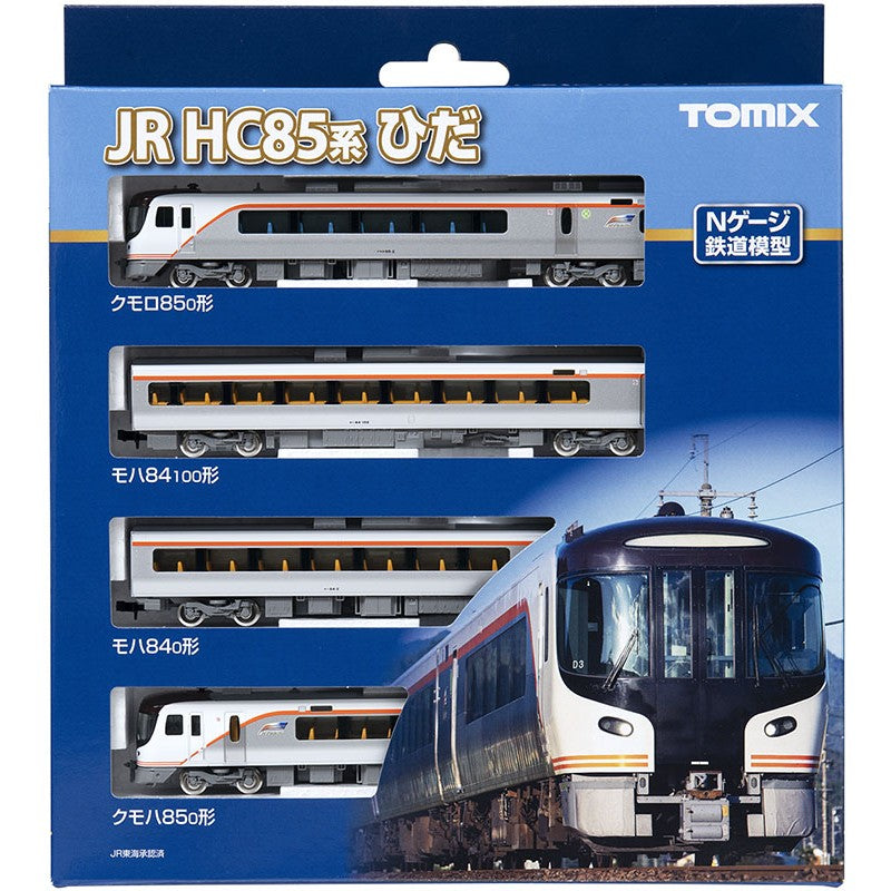 【新品】【お取り寄せ】[RWM]98555 JR HC85系ハイブリッド車(ひだ)セット(4両)(動力付き) Nゲージ 鉄道模型 TOMIX(トミックス)(20240831)