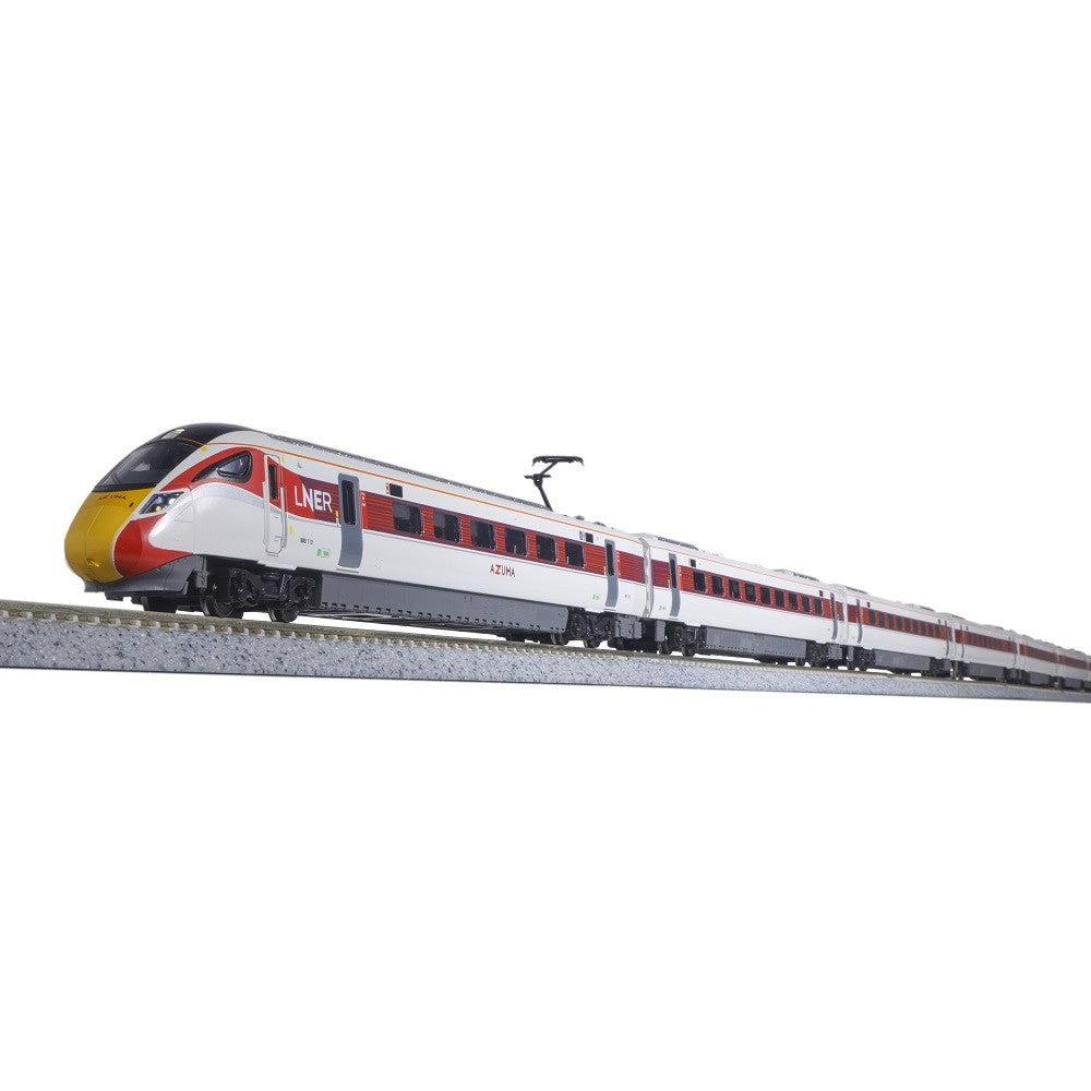 【新品即納】[RWM] 10-1675 英国鉄道 Class800/1 LNER「AZUMA」 9両セット(動力付き) Nゲージ 鉄道模型 KATO(カトー)(20240620)