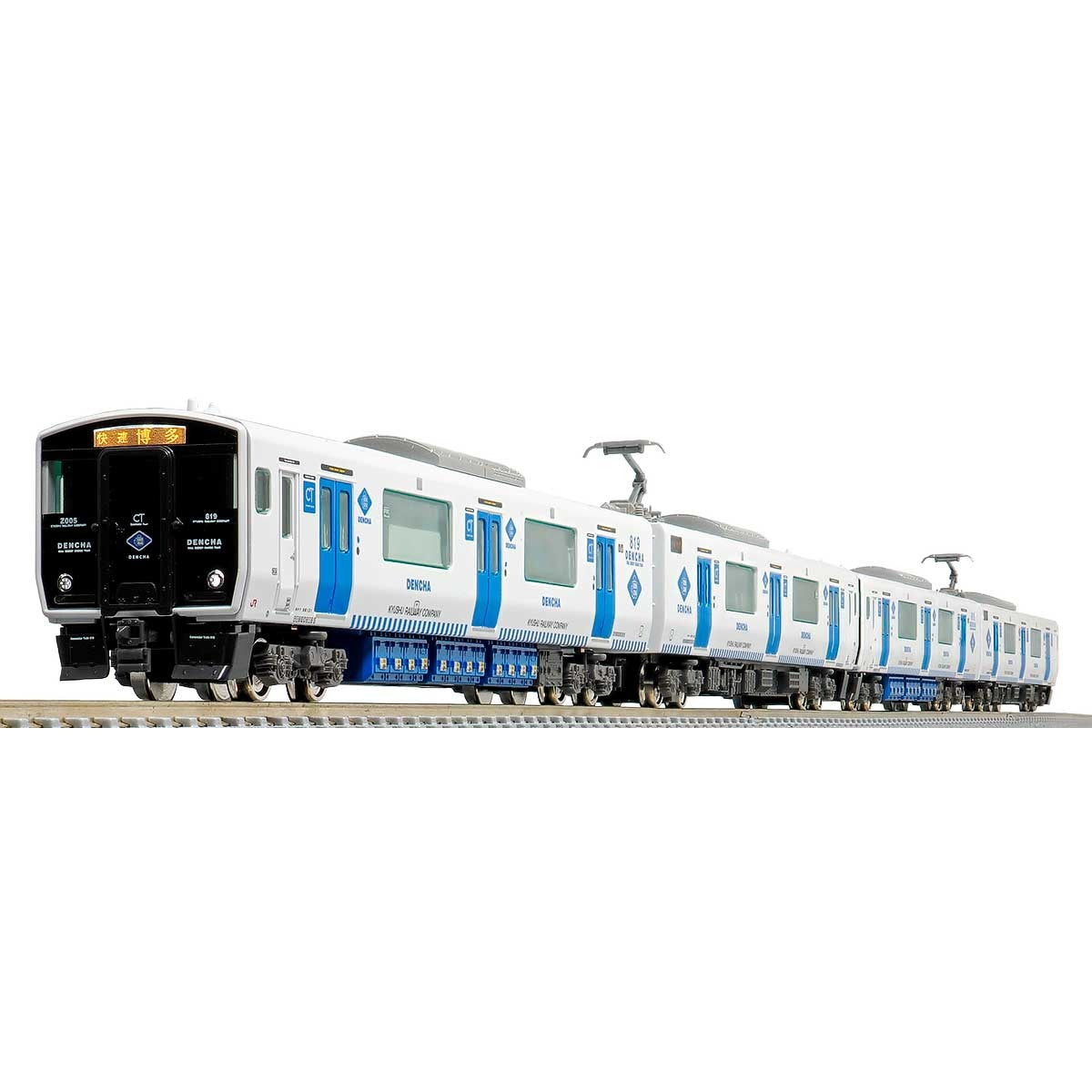 【新品】【お取り寄せ】[RWM] 31784 JR九州BEC819系0番代+100番代(香椎線) 4両編成セット(動力付き) Nゲージ 鉄道模型 GREENMAX(グリーンマックス)(20240228)