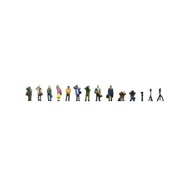 【新品】【お取り寄せ】[RWM] 328131 情景コレクション ザ・人間115-2 撮る人々2 Nゲージ 鉄道模型 TOMYTEC(トミーテック)(20231216)
