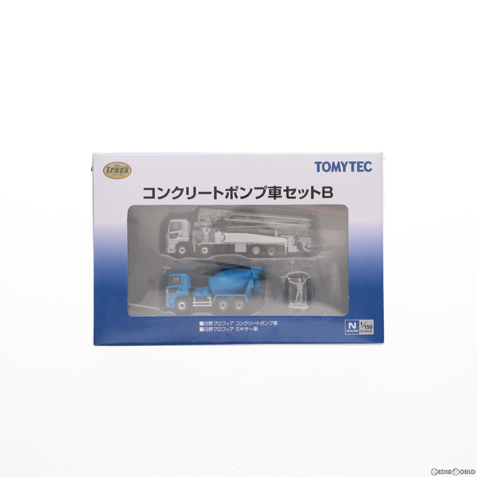 【新品】【お取り寄せ】[RWM] 327646 ザ・トラックコレクション コンクリートポンプ車セット B Nゲージ 鉄道模型 TOMYTEC(トミーテック) (20231223)