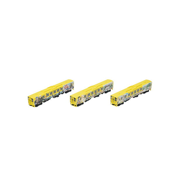【新品即納】[RWM] 312864 鉄道コレクション(鉄コレ) JRキハ125(ロマンシング佐賀列車) 3両セットB(動力無し) Nゲージ 鉄道模型 TOMYTEC(トミーテック) (20240120)