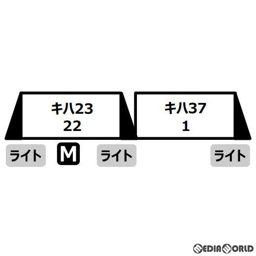 【予約安心出荷】[RWM]A2569 キハ23-22+キハ37-1 加古川線色 2両セット(動力付き) Nゲージ 鉄道模型 MICRO ACE(マイクロエース)(2024年)