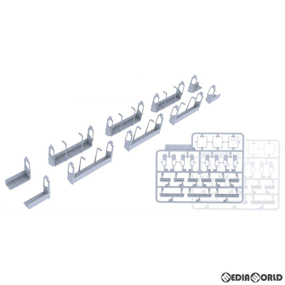 【新品即納】[RWM] PP189 1/80スケール 新型ロングシート内装セット 組立キット HOゲージ 鉄道模型 PLUM(プラム) (20240531)