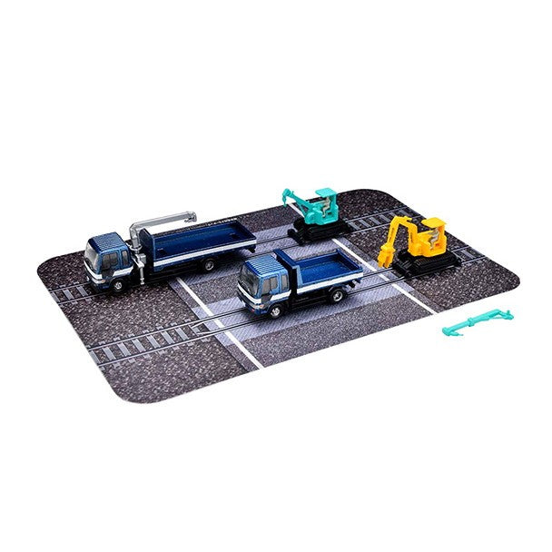 【新品】【お取り寄せ】[RWM]330493 ザ・トラックコレクション 軌陸保線車両セットE Nゲージ 鉄道模型 TOMYTEC(トミーテック)(20240301)