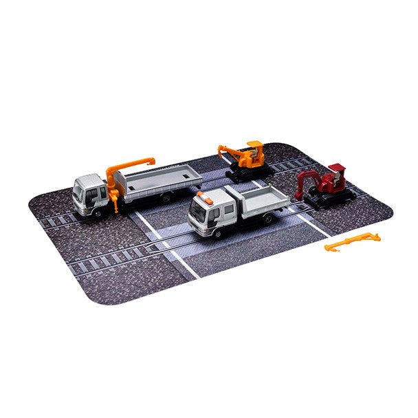 【新品】【お取り寄せ】[RWM]330509 ザ・トラックコレクション 軌陸保線車両セットF Nゲージ 鉄道模型 TOMYTEC(トミーテック)(20240301)