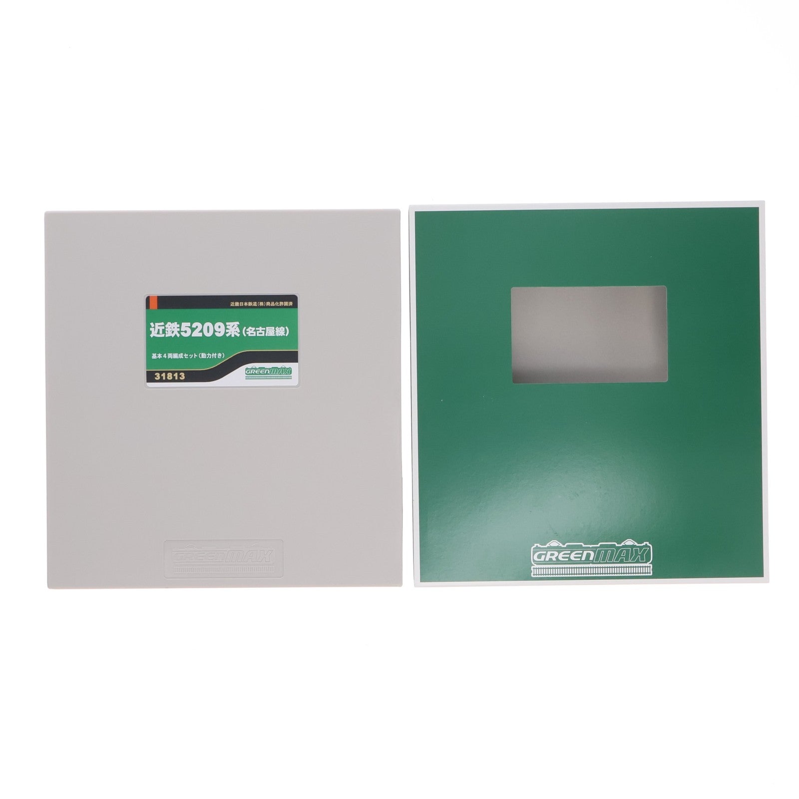 【中古即納】[RWM] 31813 近鉄5209系(名古屋線) 基本4両編成セット(動力付き) Nゲージ 鉄道模型 GREENMAX(グリーンマックス)(20240426)