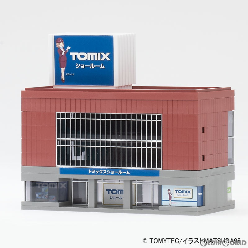 【新品】【お取り寄せ】[RWM] 4056 中型ビル(エンジ) Nゲージ 鉄道模型 TOMIX(トミックス)(20240713)