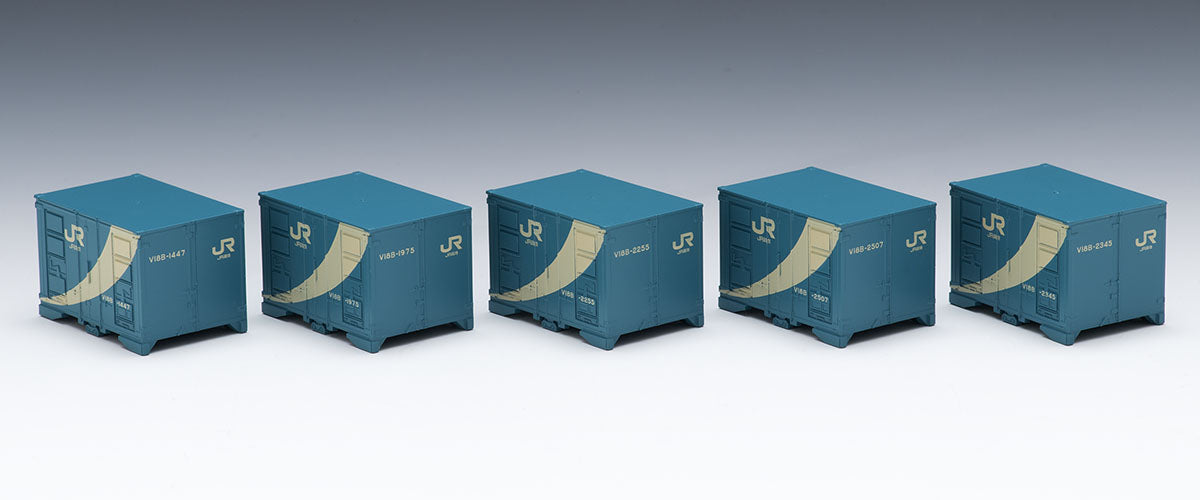 【新品】【お取り寄せ】[RWM] 3308 JR V18B形コンテナ(5個入) Nゲージ 鉄道模型 TOMIX(トミックス)(20240720)