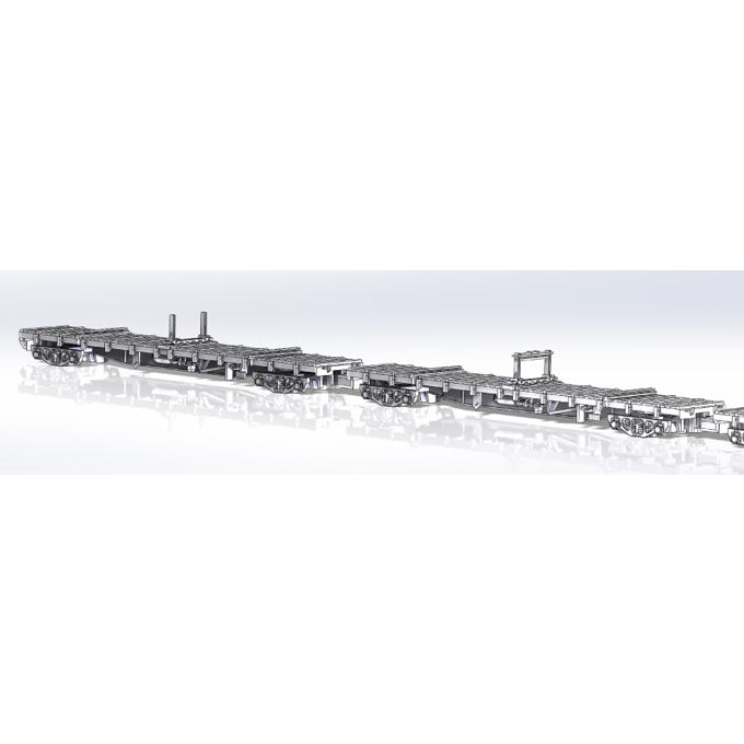 【新品即納】[RWM] (再販) 717A2 国鉄チキ6000型 2両キット(動力無し) Nゲージ 鉄道模型 MODEL icon(モデルアイコン) (20241018)