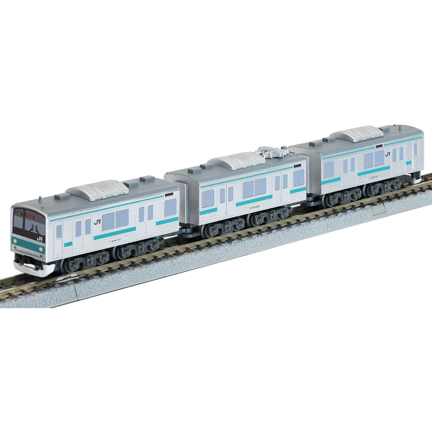 【新品即納】[RWM] ST016-4 Zショーティー 205系 埼京線 3両セット(動力無し) Zゲージ 鉄道模型 ROKUHAN(ロクハン/六半) (20240831)