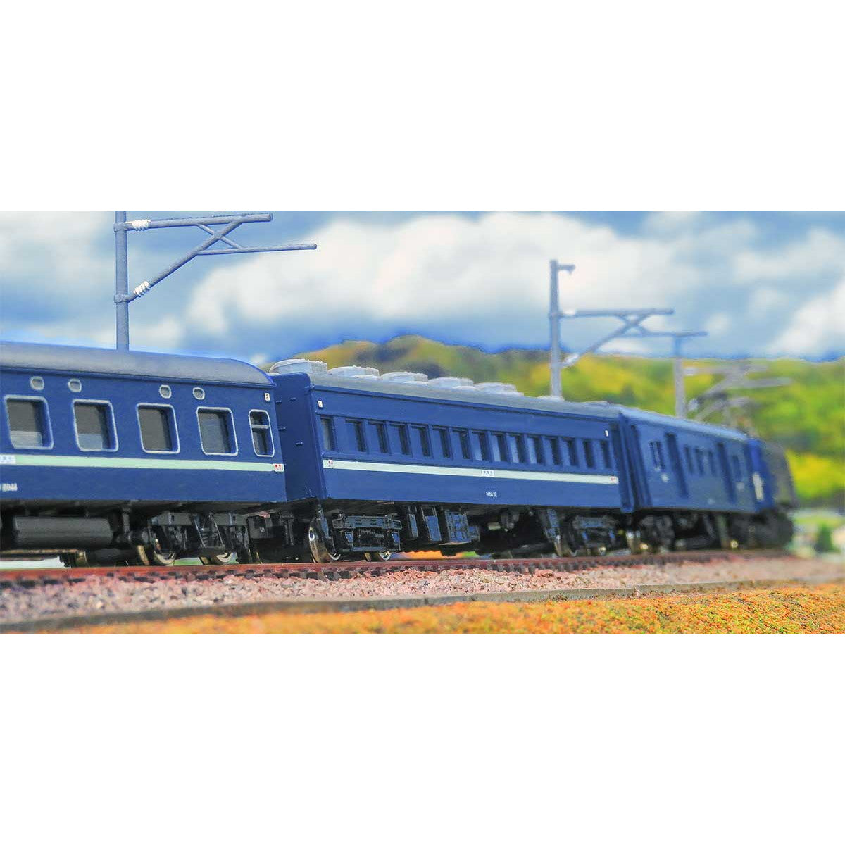 【新品即納】[RWM] 967 未塗装エコノミーキット 急行「瀬戸」ほか 増結(スハネ16形) 7両セット(動力無し) Nゲージ 鉄道模型 GREENMAX(グリーンマックス)(20241227)