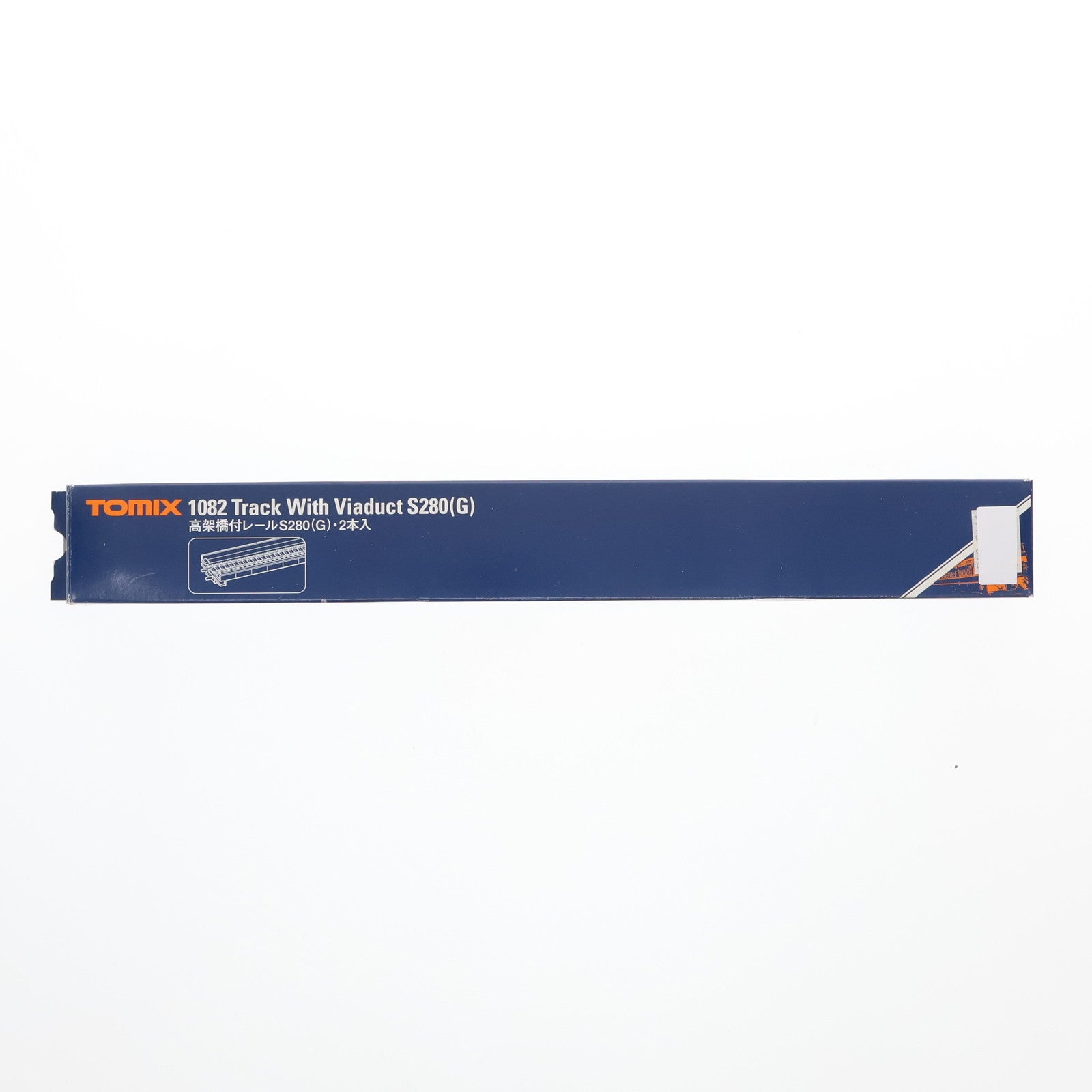 【中古即納】[RWM] 1082 高架橋付レール S280(G) 2本入 Nゲージ 鉄道模型 TOMIX(トミックス)(19991231)