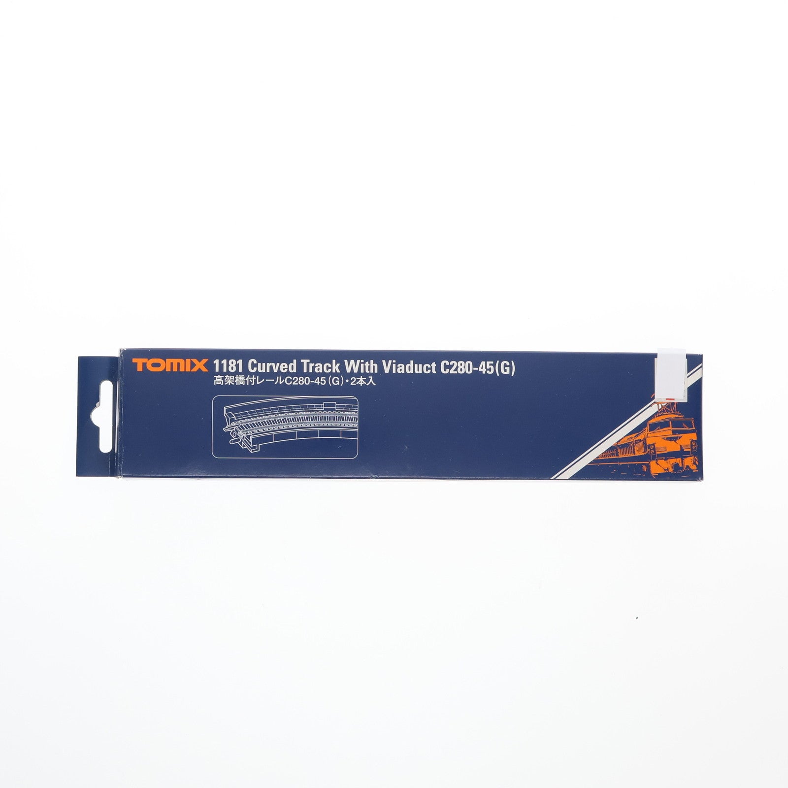 【中古即納】[RWM] 1181 高架橋付レール C280-45(G) 2本入 Nゲージ 鉄道模型 TOMIX(トミックス)(19991231)