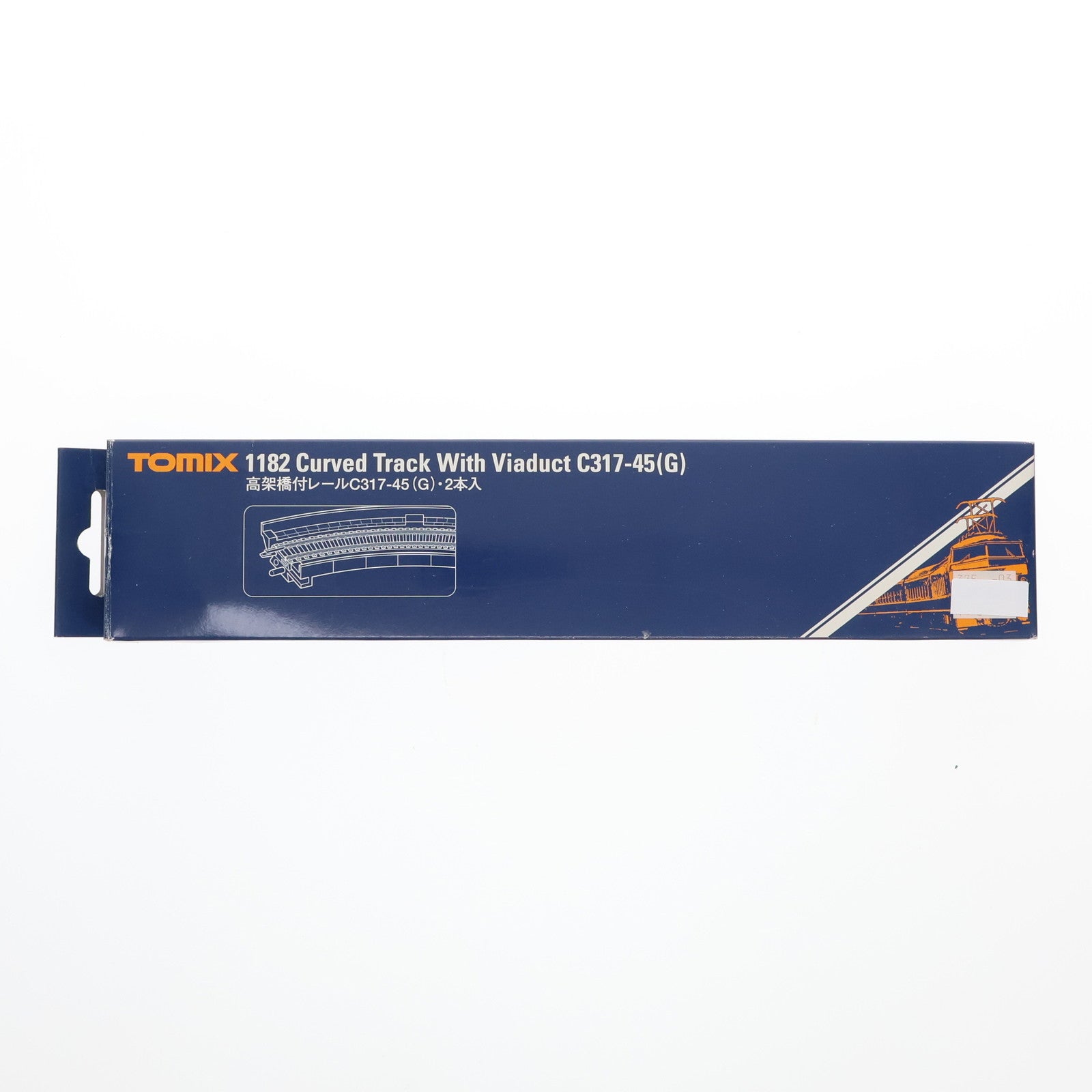 【中古即納】[RWM] 1182 高架橋付レール C317-45(G) 2本入 Nゲージ 鉄道模型 TOMIX(トミックス)(19991231)