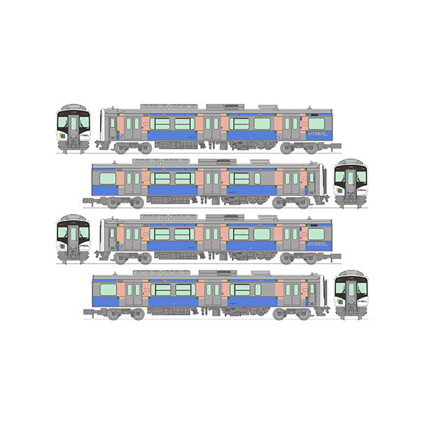 【新品即納】[RWM] 334163 鉄道コレクション(鉄コレ) JR HB-E210系(仙石東北ライン・特別快速) 4両セット(動力無し) Nゲージ 鉄道模型 TOMITEC(トミーテック)(20250215)