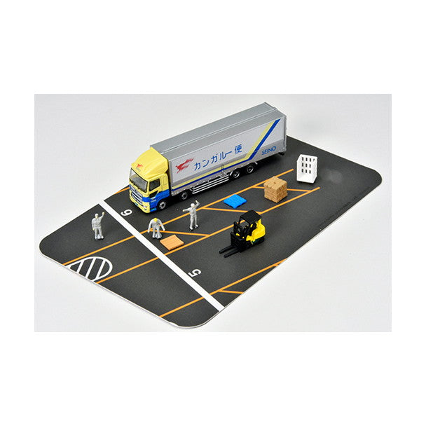 【新品即納】[RWM] 333777 トラックコレクション 物流現場ウィングバンセットH 西濃運輸 Nゲージ 鉄道模型 TOMITEC(トミーテック)(20250215)